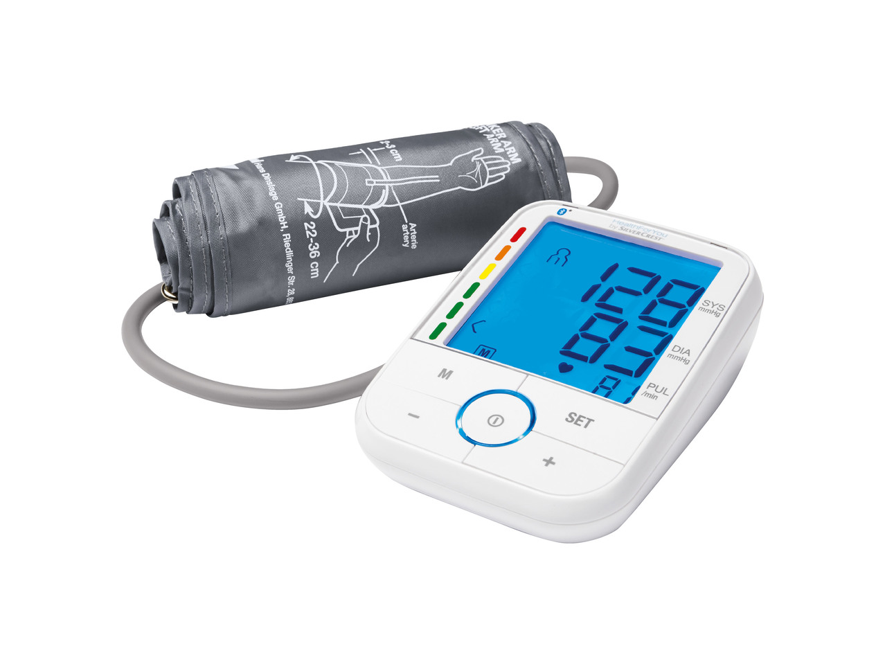 Měřič krevního tlaku s Bluetooth(R)