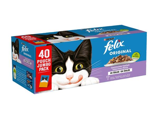 Cibo in gelatina per gatti Felix