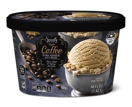 Specially Selected 
 Dulce de Leche or Coffee Ice Cream