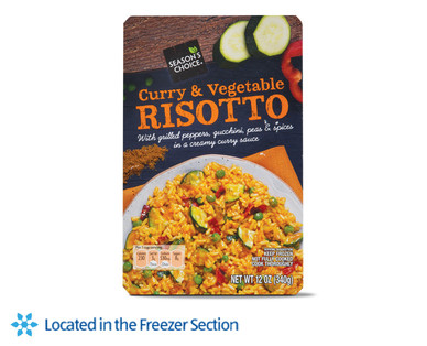 Season's Choice Curry & Vegetable or Broccoli & Cheese Risotto