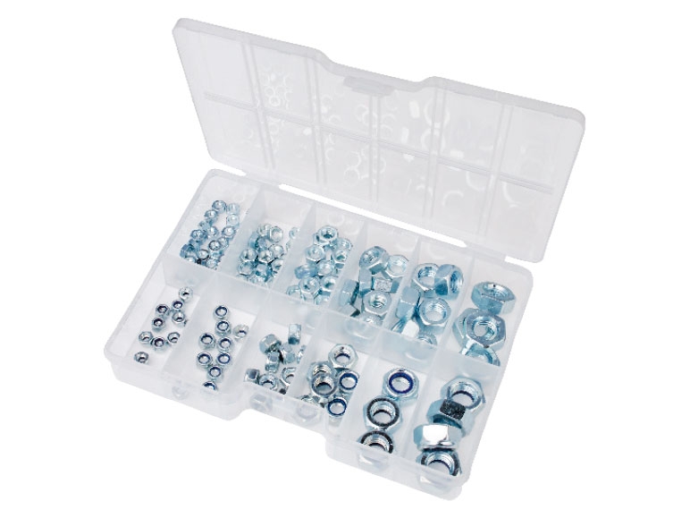 POWERFIX Assorted Hex Nuts, Washers or Hooks
