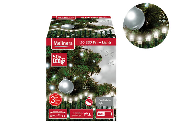 Melinera 50 LED Battery Lights
