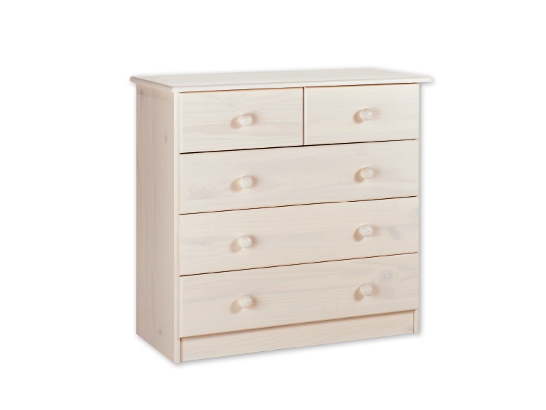 Livarno Wooden Chest of 5 Drawers