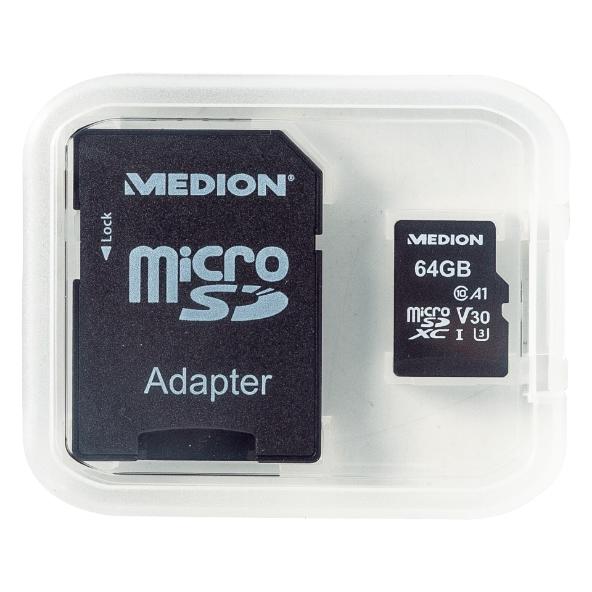 Mikro-SDXC-Speicherkarte von 64 GB