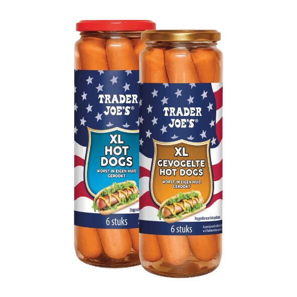 Trader Joe's XL hotdogs