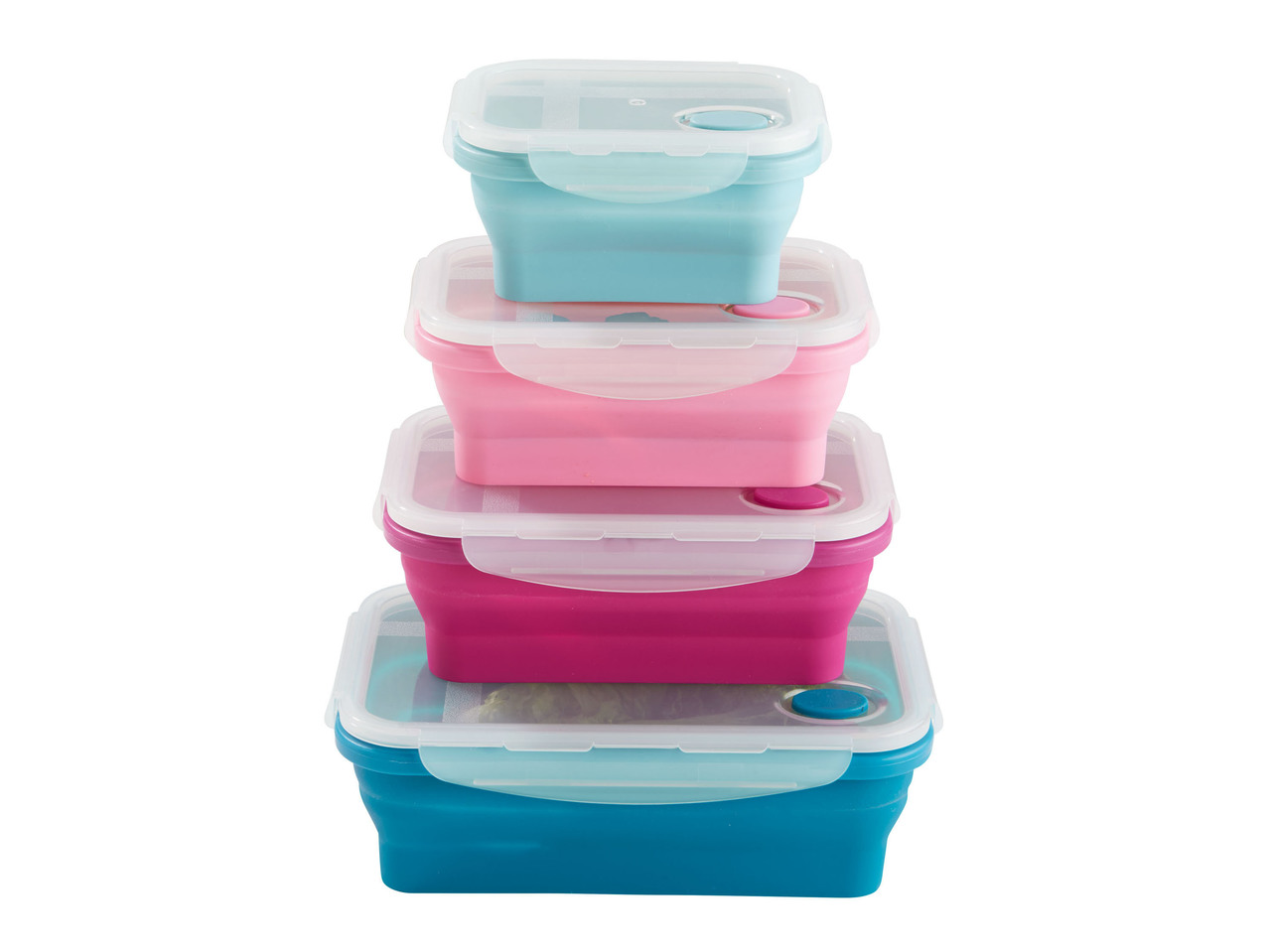 Silicone Storage Containers, 4 pieces