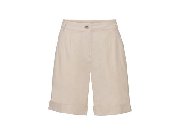 Ladies' Linen Shorts