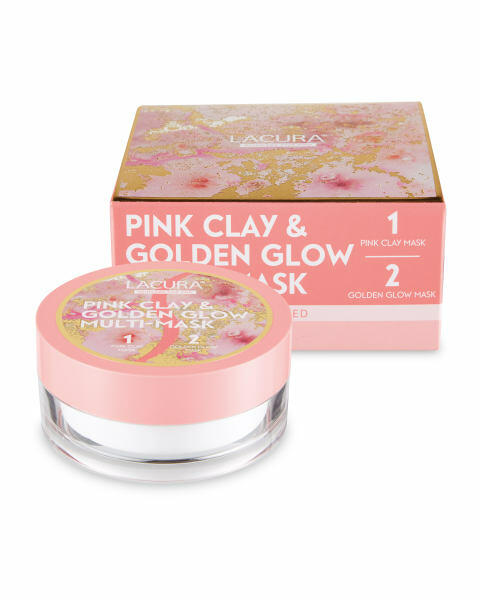Pink Clay & Golden Glow Multi-Mask