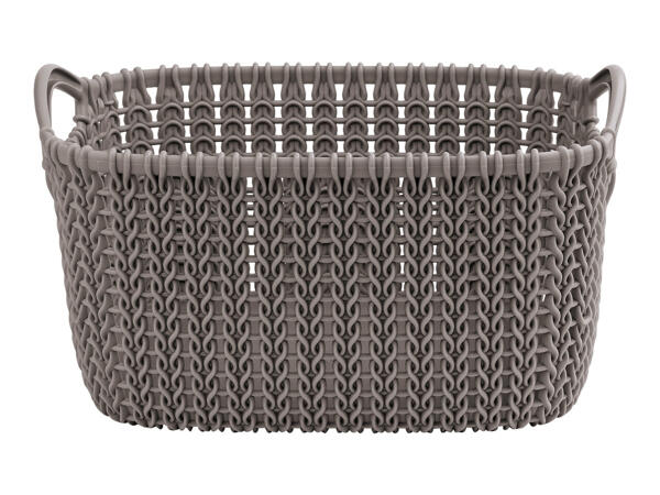 Curver Knit Rectangular Basket or Tray