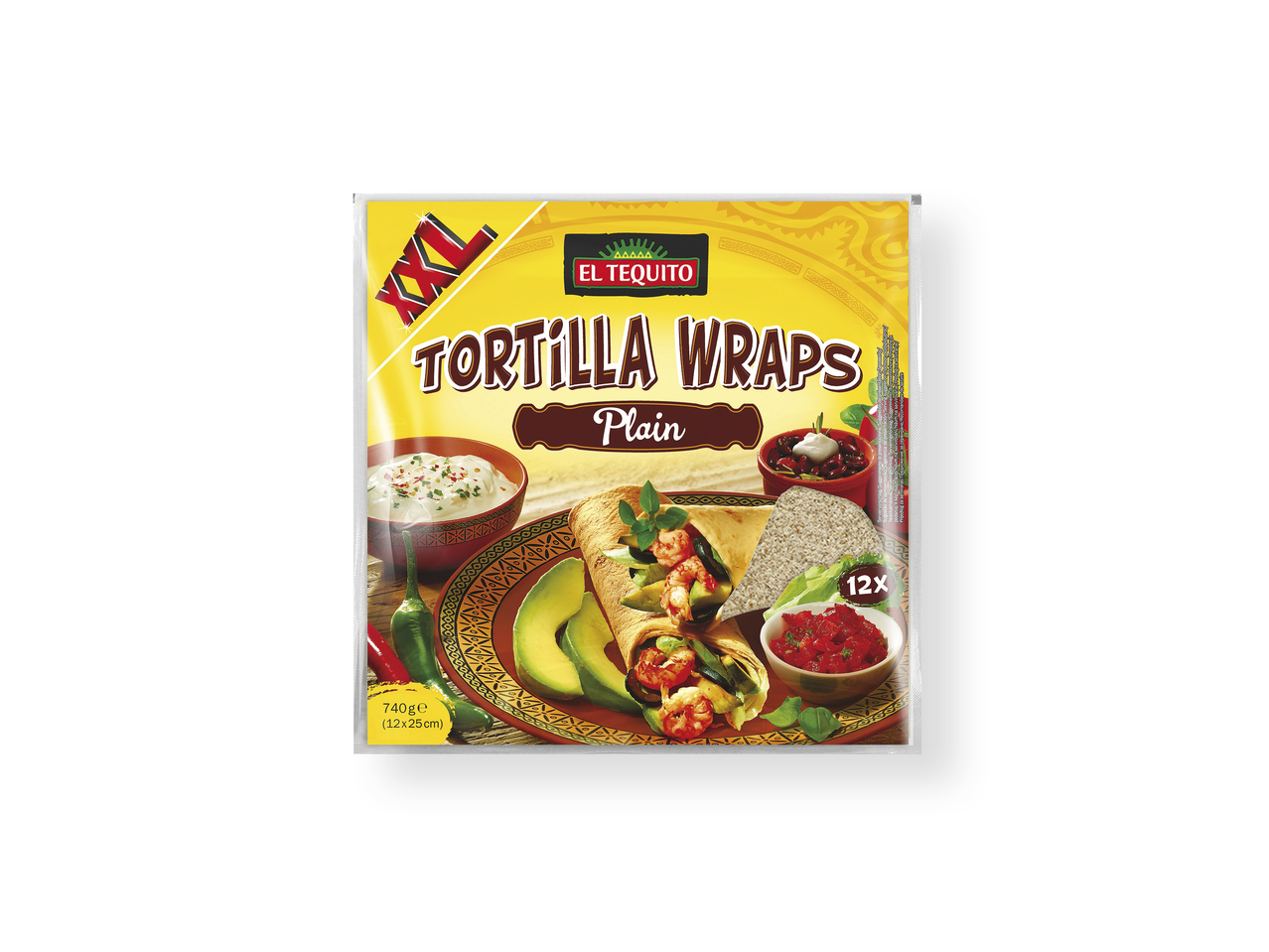 'El Tequito (R)' Tortilla wraps
