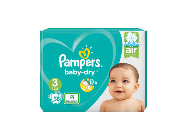 Pampers couches babydry t3