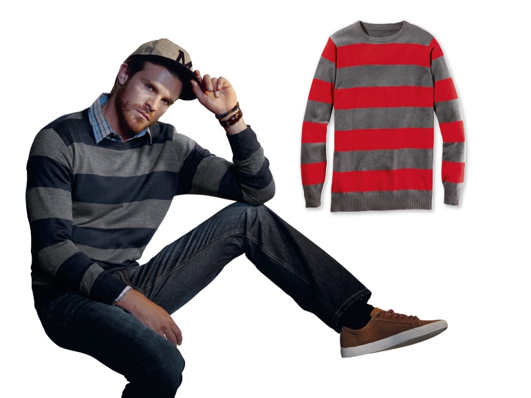 Livergy Casual Men's Knitted Jumper