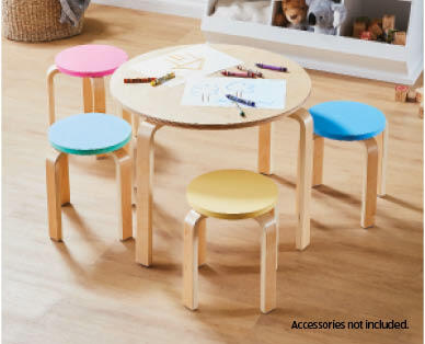 Children S Table And Stool Set Aldi, Childrens Wooden Table And Chairs Aldi