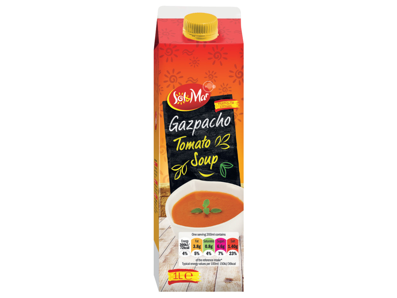SOL & MAR Gazpacho Tomato Soup
