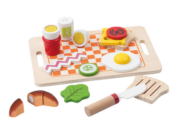 Playtive Junior Wooden Food Play Set