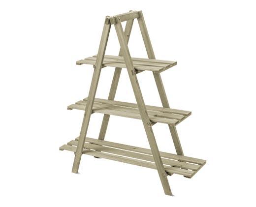 Belavi 
 Wooden Plant Ladder Stand