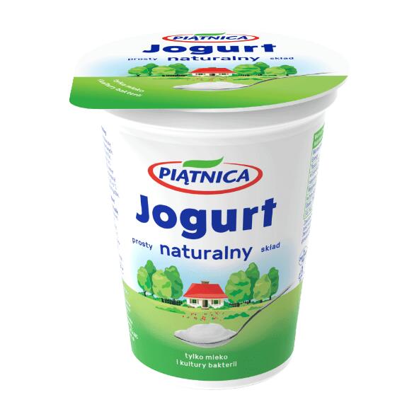 PIĄTNICA 				Jogurt naturalny