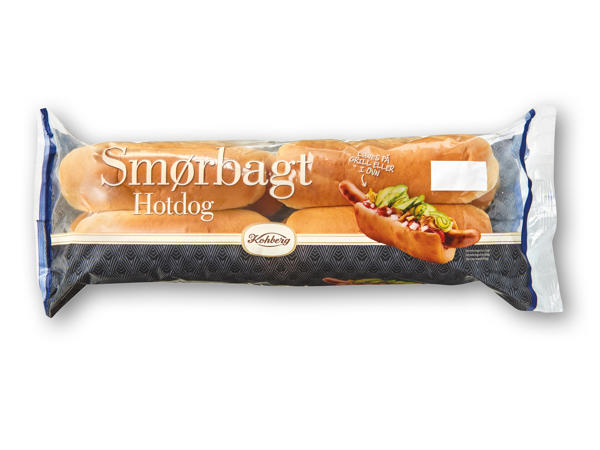 Kohberg Hotdogbrød smørbagt