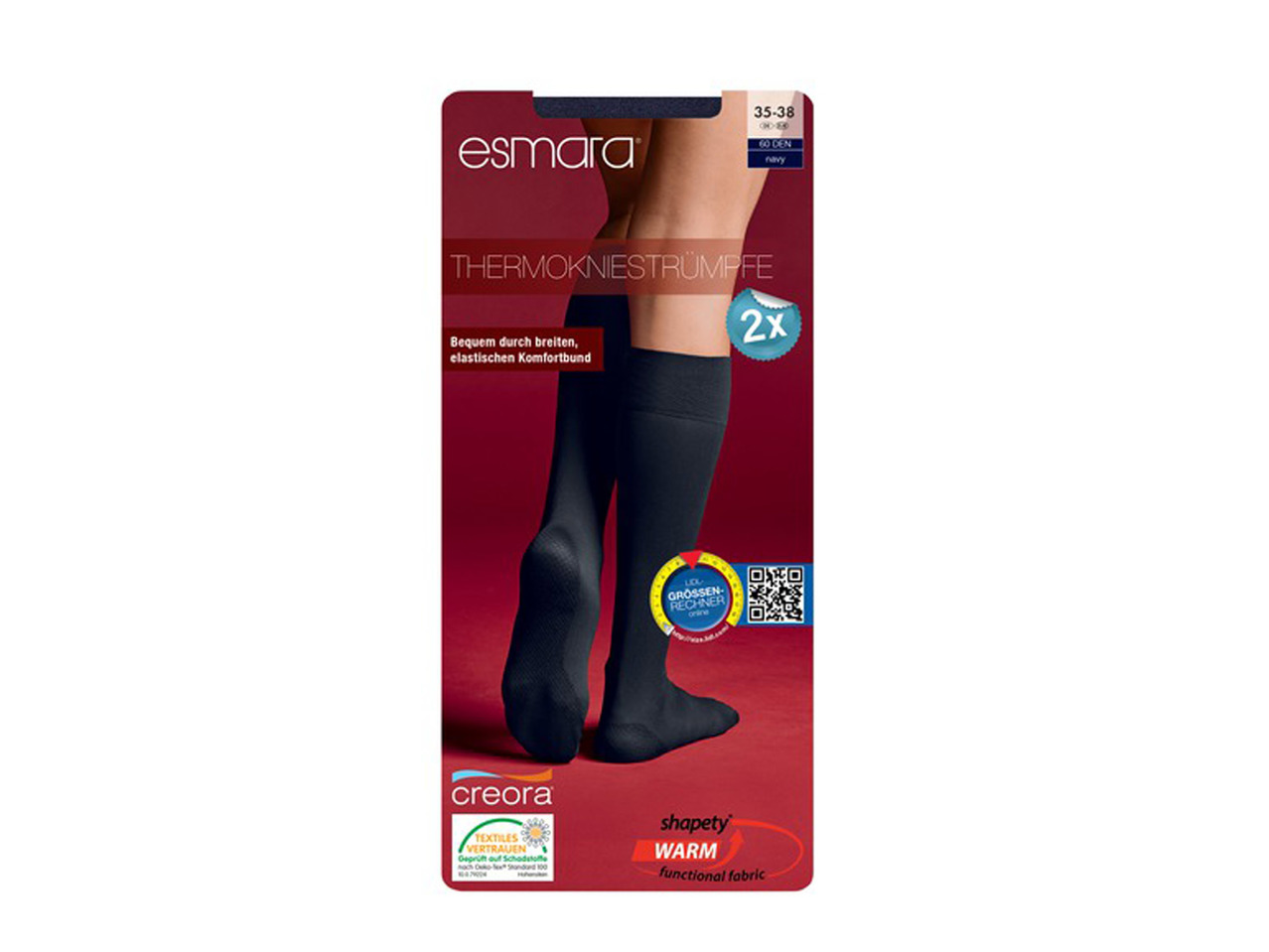 ESMARA Ladies' Thermal Socks/ Tights/Leggings