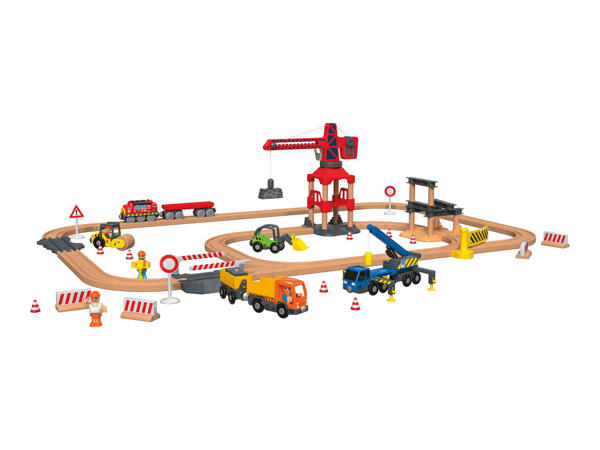 Playtive Construction Site Train Set