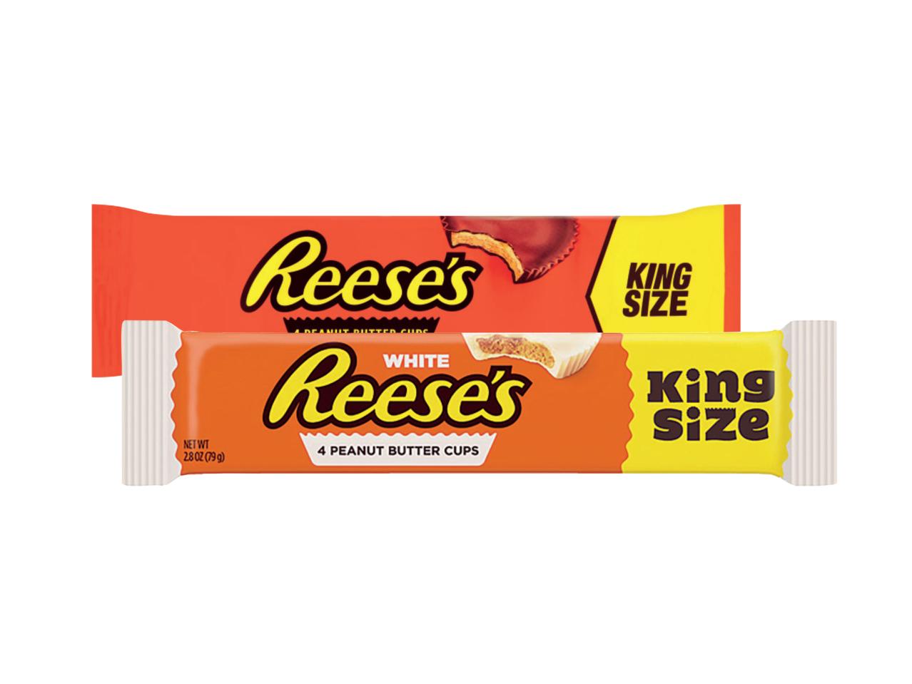 REESE'S Peanut Butter/White Cups/ Nut Bar Kingsize