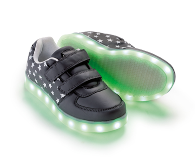Chaussures pour enfants avec semelle clignotante LED KIDZ ALIVE