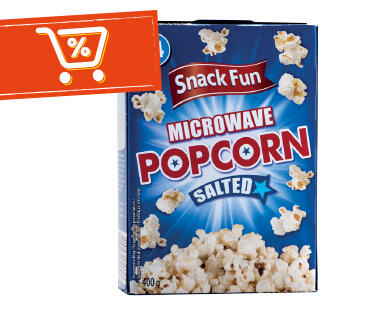 SNACK FUN Popcorn per microonde