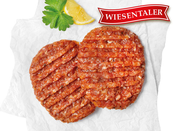 WIESENTALER Frische österreichische Geflügel-Burger