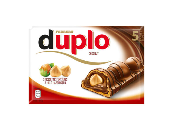 Duplo, Duplo Chocnut, Giotto oder Nutella&Go