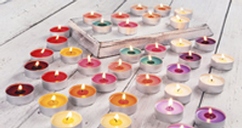 12 maxi bougies parfumées