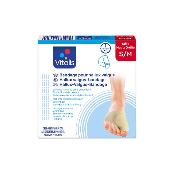 VITALIS(R) 				Bandage pied avec gel