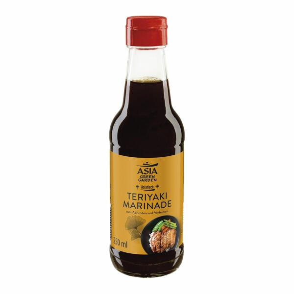 ASIA GREEN GARDEN Soja-Sauce/Teriyaki-Marinade 250 ml*