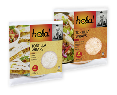 Tortilla wraps HOLA!