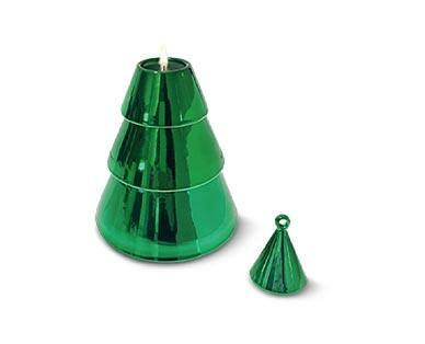 Huntington Home Stackable Christmas Tree or Snowman Candle