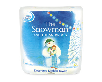 The Snowman Kitchen Towel
