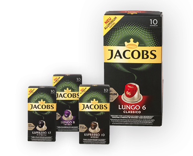 Capsules de café compatibles Nespresso(R) JACOBS