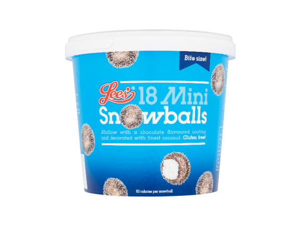 Lees' 18 Mini Snowballs