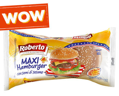ROBERTO Maxi Hamburger Da giovedì 4 luglio