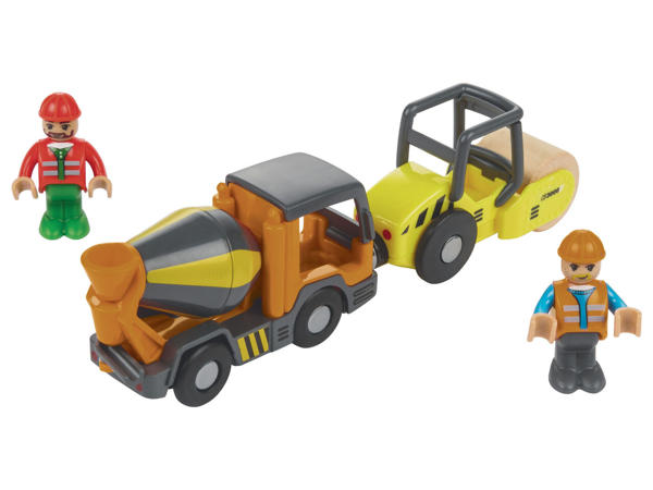 Wooden Toy Vehicles Play Set