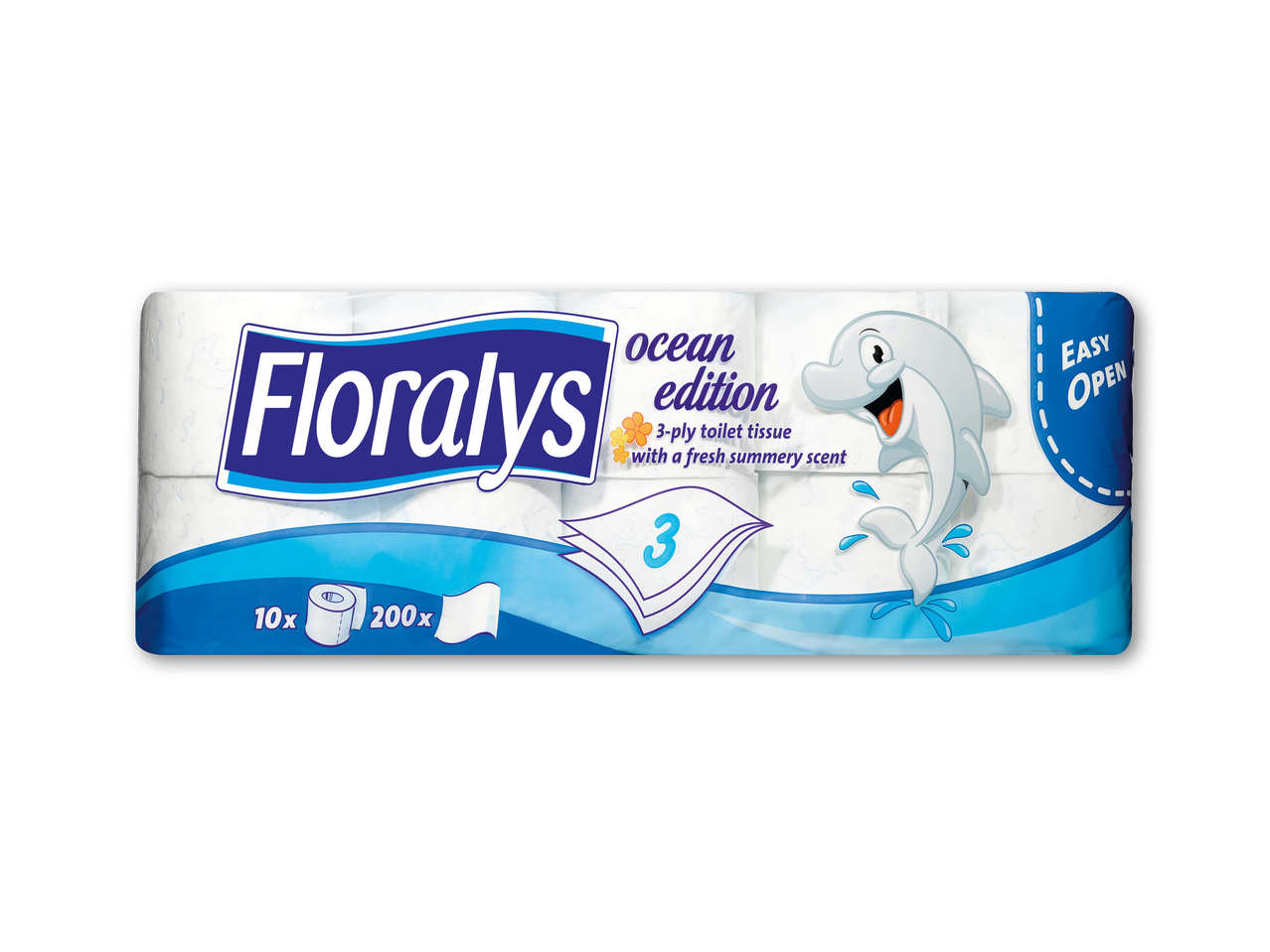 FLORALYS Toiletpapir 3-lags