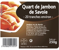 Quart de jambon de Savoie