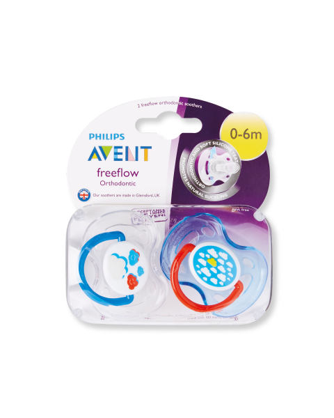 Avent Clouds Soothers 0-6 Months