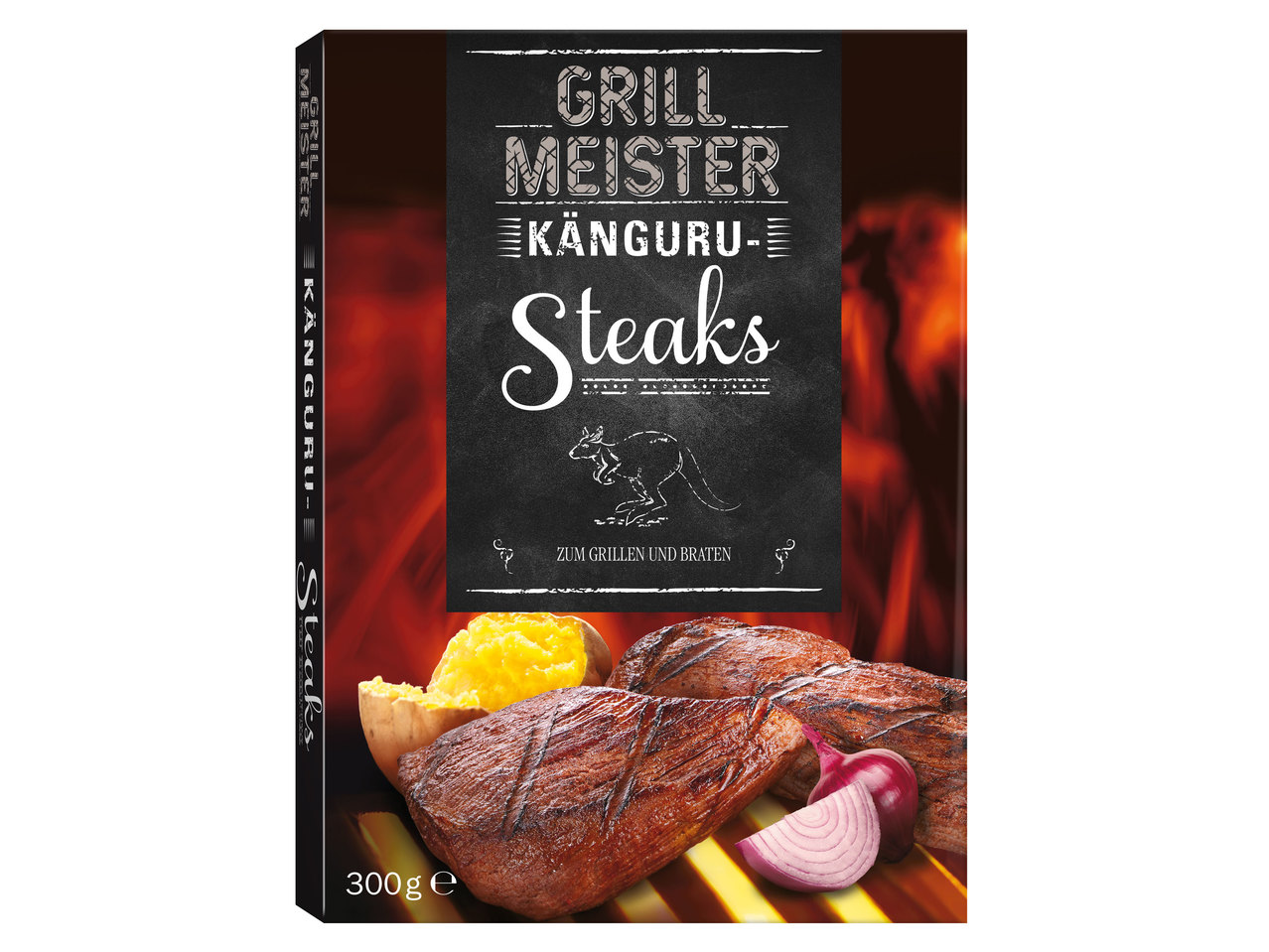 GRILLMEISTER Känguru-Steaks