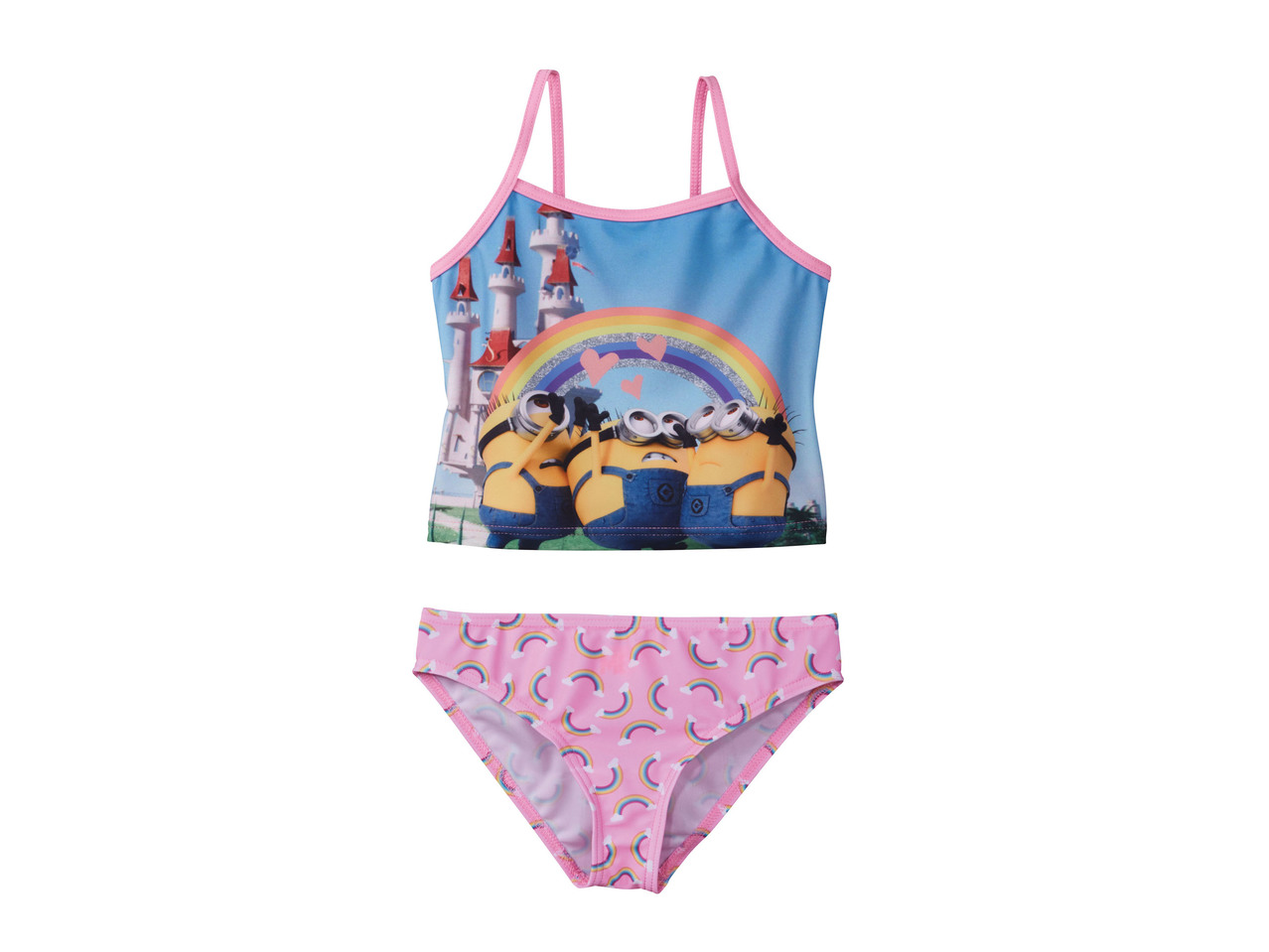 Girls' Swimsuit "Minnie, Minions, Mickey Mouse, Sirenetta, Frozen"