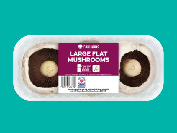 Oaklands Large Flat Mushrooms