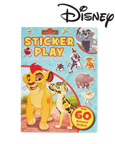 Disney Jr. Lion Sticker Book