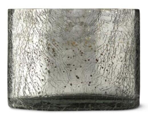 Huntington Home 
 Crackled Glass Candle