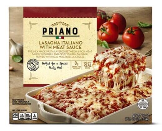 Priano 
 Lasagna Italiano