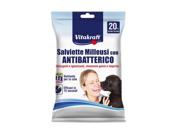 Dog Shampoo or Multi-purpose antibacterial wipes