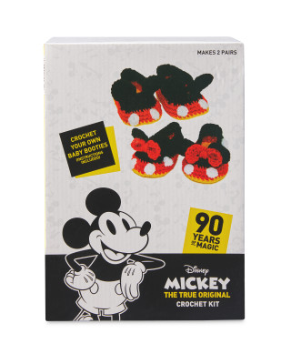 Blue Mickey Mouse Slippers